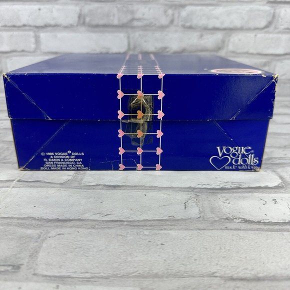 Vogue Ginny Doll 1986 Princess Queen With Crown Cape Brunette In Original Box - Picture 6 of 7